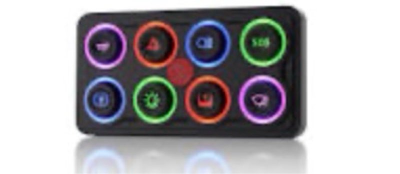 MaySpare Switch Panel Upgraded Multicolored Toggle Momentary Pulse Switch Panel,Electronic Relay Sys