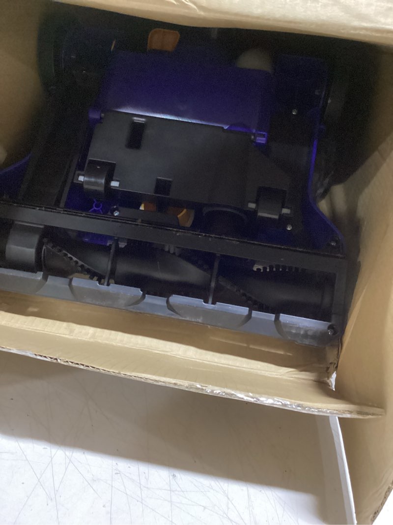 Condition photo showing As Is for eureka NEU182A PowerSpeed Bagless Upright Vacuum Cleaner, Lite, Blue NEU182A w/ Washable Filter Blue