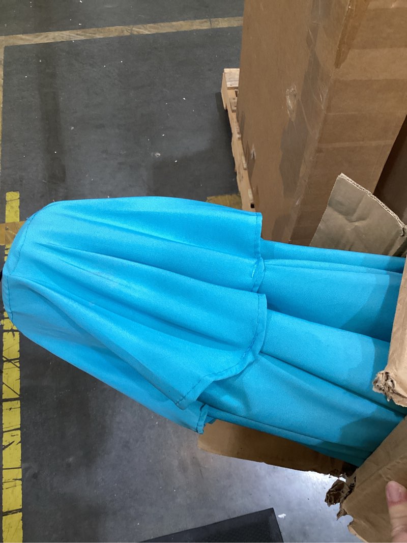 Condition photo showing Good Condition for abccanopy premium patio umbrellas 9' turquoise 9ft turquoise