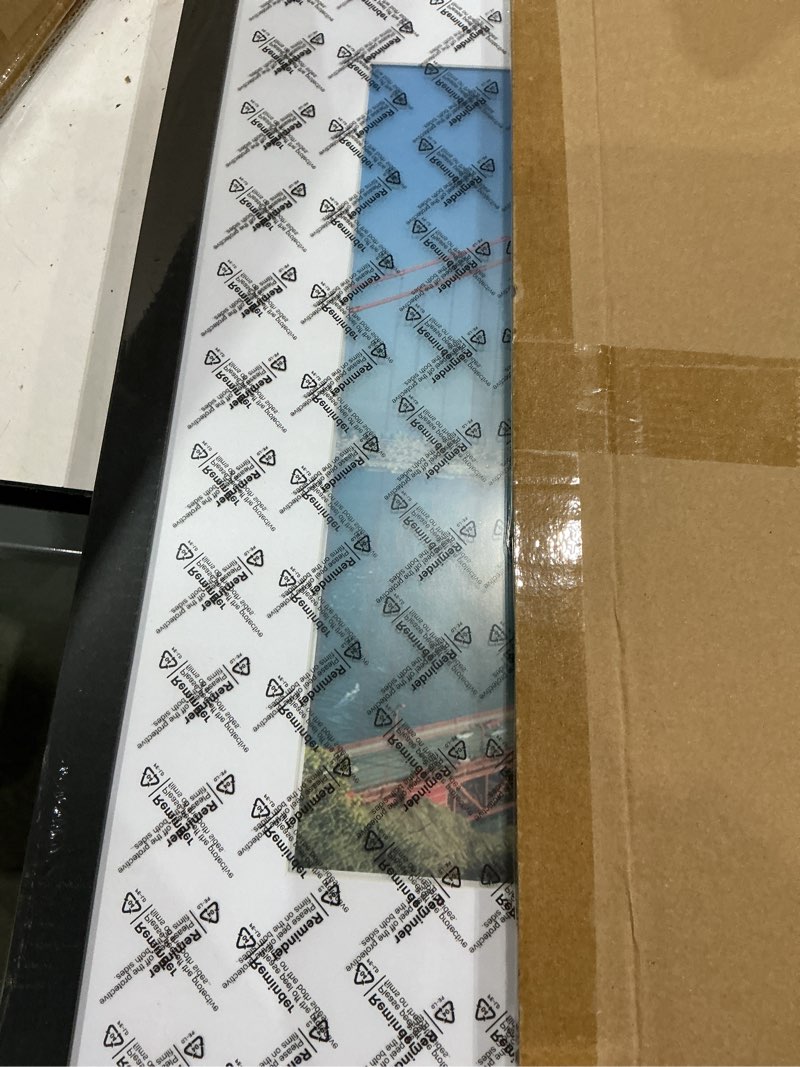 Condition photo showing New/Like New for pealsn 16x20 picture frame set of 2, display pictures 11 x 14 with mat or 16 x 20 without mat for wall mounting display, poster frames, black. black 16 x 20