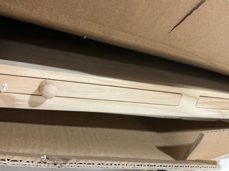 Condition photo showing Good Condition for 1500 Pieces Felt Puzzle Board with 4 Drawers, Cover, 2 in 1 Puzzle Table with Adjustable Tilting Stand, Portable Jigsaw Wood Table with Felt Top 34" W x 26" D