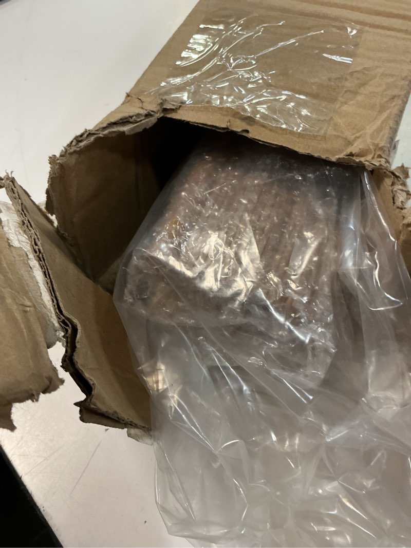 Condition photo showing New/Like New for lazblinds cordless bamboo roman shades, light filtering window treatment, roll up bamboo blinds for windows, 46'' w x 60'' h light filtering - carbonized 46'' w x 60'' h