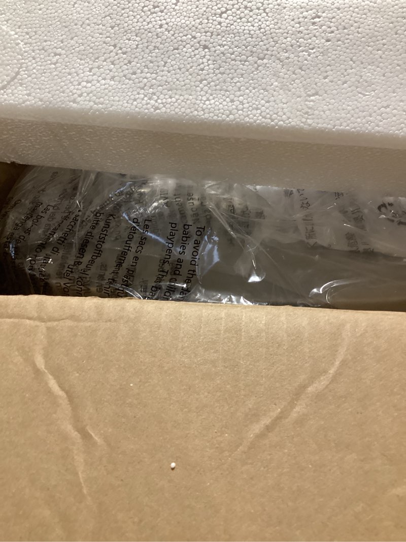 Condition photo showing Good Condition for Amazon Basics Smudge Resistant Small Rectangular Step Pedal Trash Can with Soft-Close Lid, Removable Inner Bucket, Brushed Stainless Steel, 12 Liter/3.1 Gallon, Satin Nickel Finish Satin Nickel Small, 12L/3.2 Gal