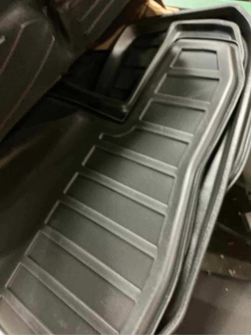 Condition photo showing New/Like New for for 2020-2025 corvette c8 accessories floor mats and front rear cargo mats trunk liner full set tpe all weather protection (floor mats+front cargo mat)