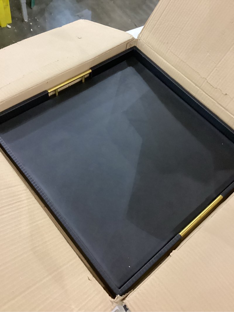 Black tray