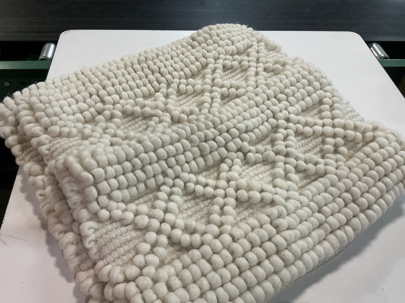 Condition photo showing Good Condition for kai wool pillow cover - set of 2, 20x20, ivory