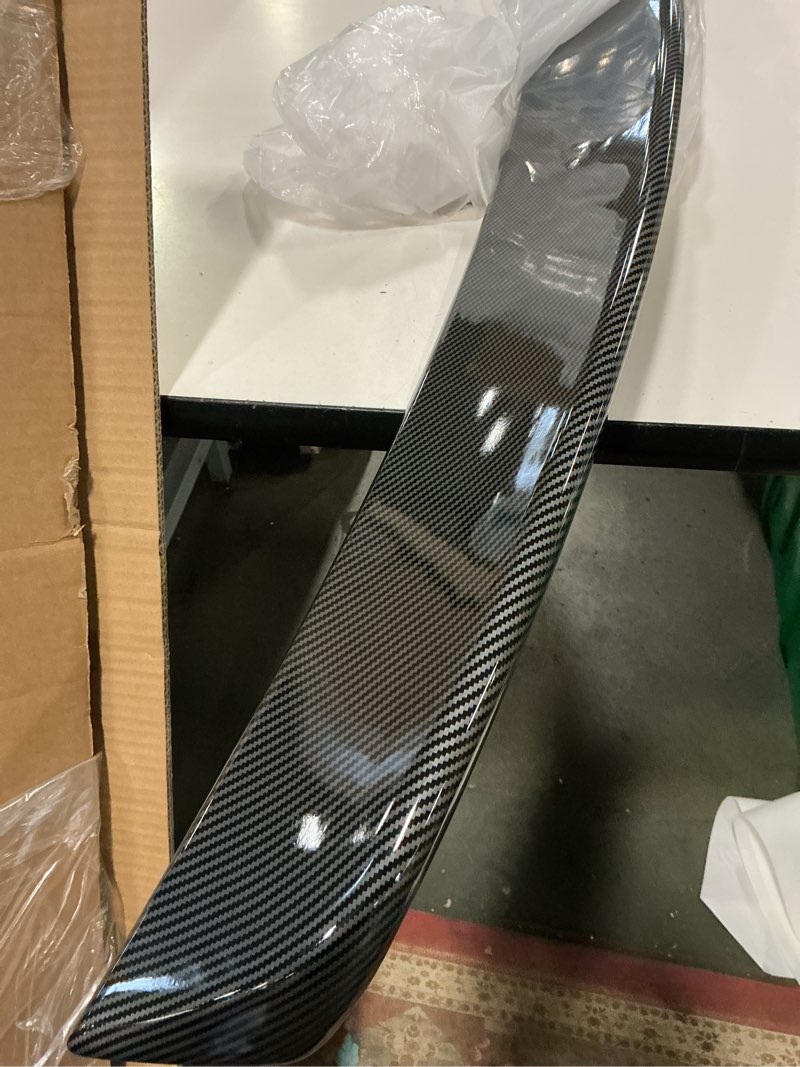 Condition photo showing Good Condition for Rear Spoiler Wing Carbon Fiber Trunk For 2003-2009 Mercedes Benz E-Class W211