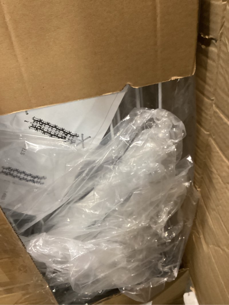 Condition photo showing As Is for sswbasics rotating greeting card rack - 48 pocket - overall dimension: 65”h x 16”d - 48 pockets total (each 5”w x 7”h x 1 5/8”d) - perfect for thrift, retail, grocery, and convenience stores
