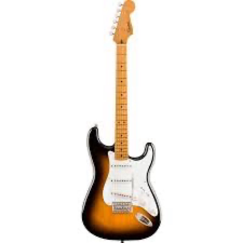 fender classic vibe 6 string solid-body electric guitar, right, 2-color sunburst, full (0374005500)