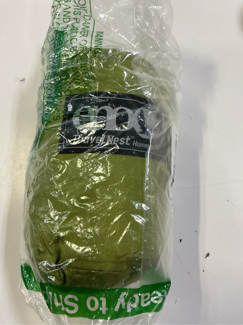 Condition photo showing As Is for eno doublenest hammock - lightweight, portable, 1 to 2 person hammock - for camping, hiking, backpacking, travel, a festival, or the beach