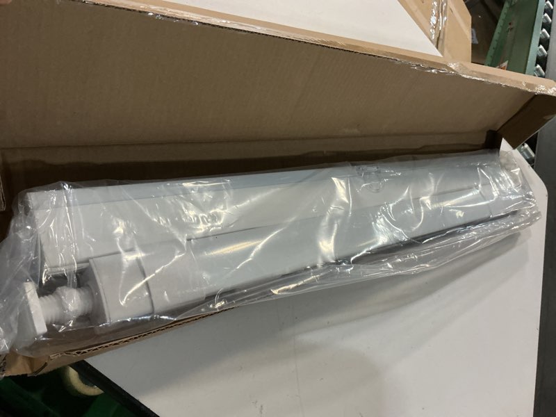 Condition photo showing Good Condition for lazblinds no tools no drill cordless cellular shades, light filtering honeycomb shades for home, thermal insulation blinds for windows, 28" w x 64" h, white light filtering-white 28" w x 64" h