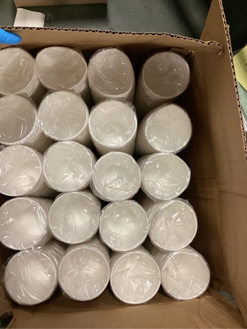 Condition photo showing New/Like New for Dixie® Disposable Paper Hot Coffee Cups  2342PATH  Pathways  12 Fl. Oz.  500 Count (25 Cups/Sleeve  20 Sleeves/Case)