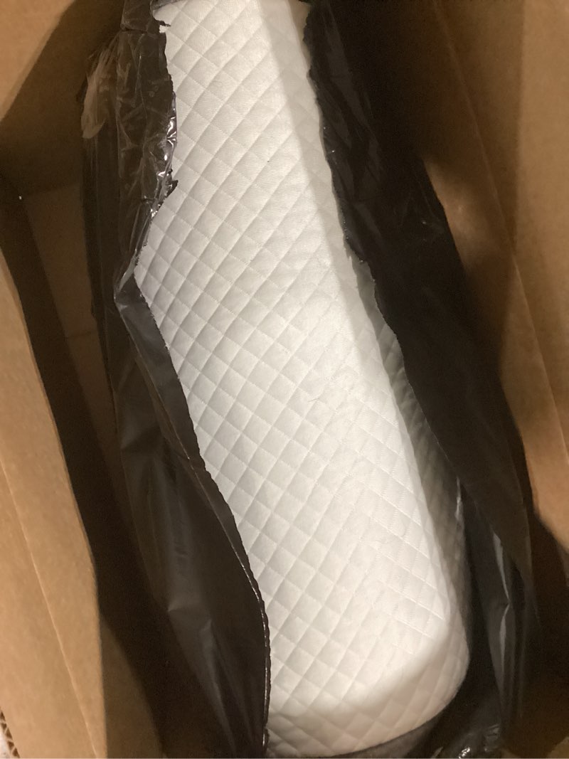 Condition photo showing Good Condition for Ultra Pain Relief Cooling Pillow for Neck Support, Adjustable Cervical Pillow Cozy Sleeping, Odorless Ergonomic Contour Memory Foam Pillows, Orthopedic Bed Pillow for Side Back Stomach Sleeper Grey Queen