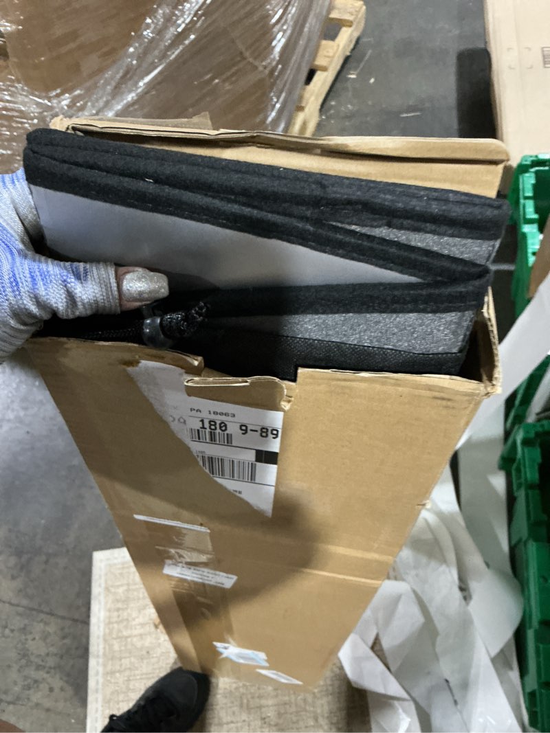 Condition photo showing Good Condition for pigenius windshield sun shade for tesla model 3 2018-2026, model y 2020-2025 old body style, front window sunshade - safeguard gray model 3/model y old body style