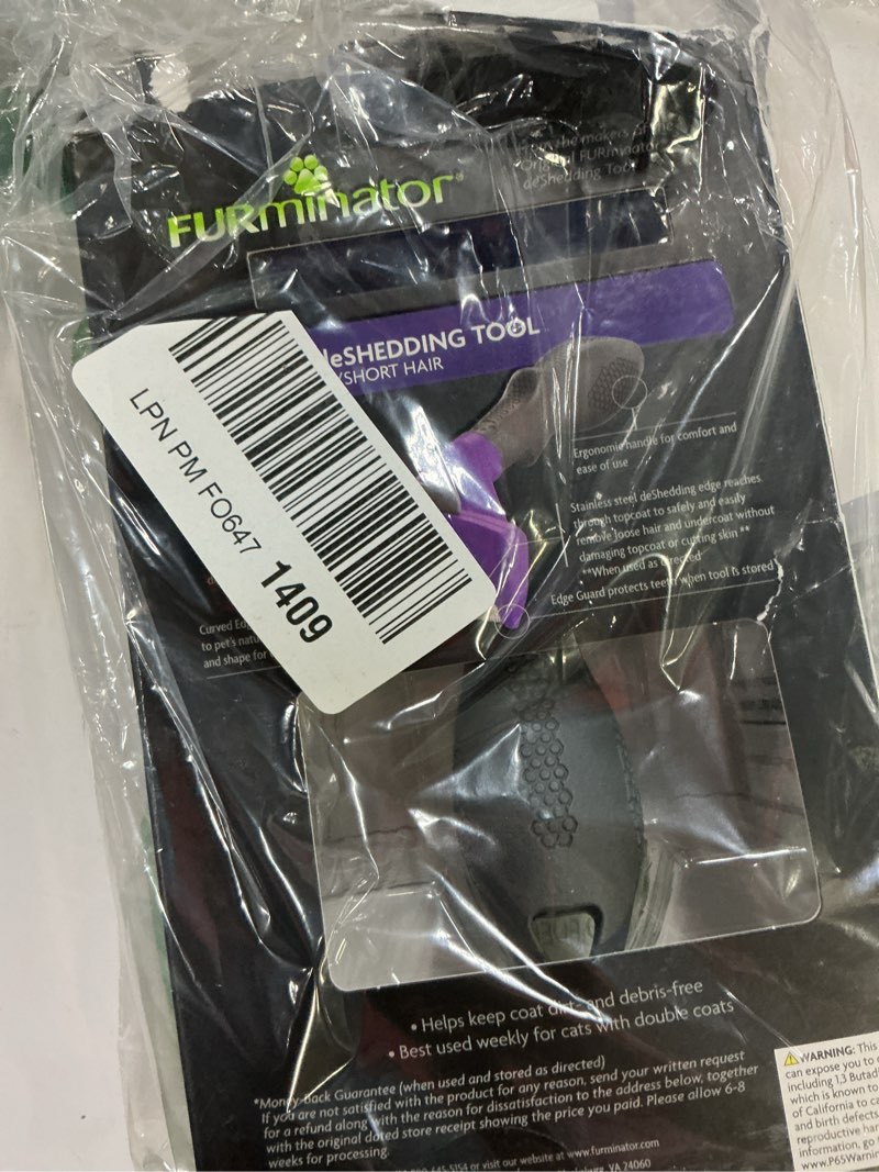 Condition photo showing Good Condition for FURminator deShedding Tool For Medium/Large Cats, Short Hair, Removes Loose Hair From Shedding