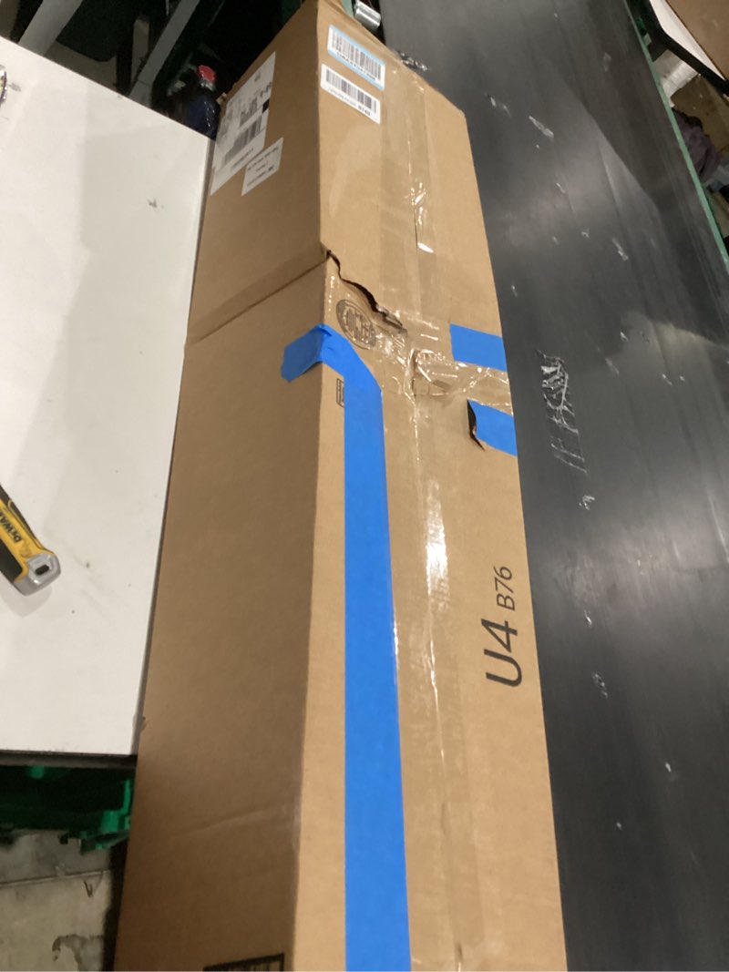 Condition photo showing As Is for 240338001 (TOP) and 240337901 (MIDDLE) Door Shelf Bin Racks