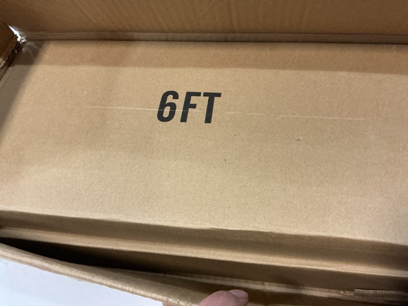 Condition photo showing New/Like New for putros metal arch backdrop stand gold wedding arch stand set of 2 (7.2ft/6ft) square arched frame for birthday party graduation ceremony decoration 7.2ft,6ft gold