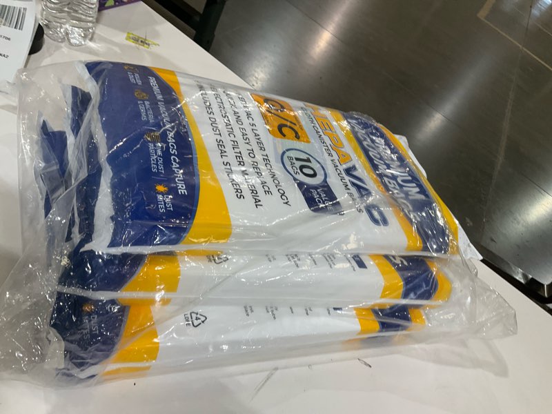 Condition photo showing Good Condition for CLOTH CANISTER VACUUM BAGS