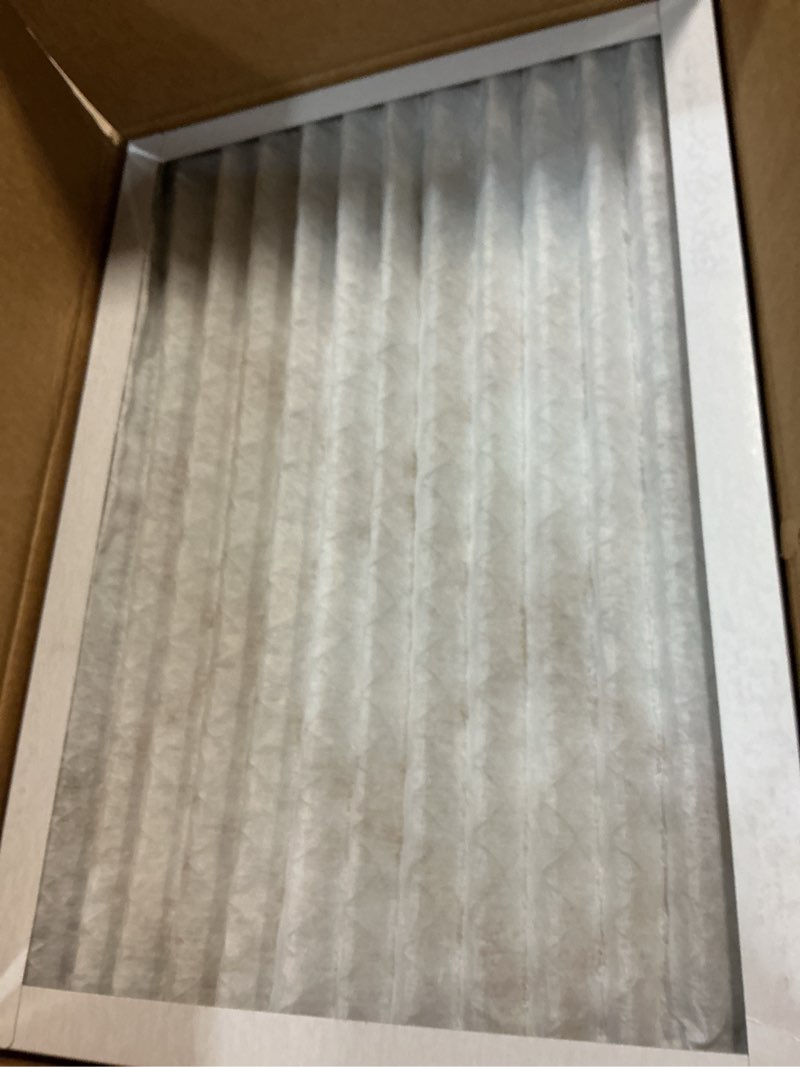 Condition photo showing New/Like New for amazon basics 14x20x1 air filter, merv 8 ac furnace filters, allergy control, electrostatic, removes dust pollen and lint, 6-pack (actual size: 13.75" x 19.75" x 0.75") 14x20x1 merv 8