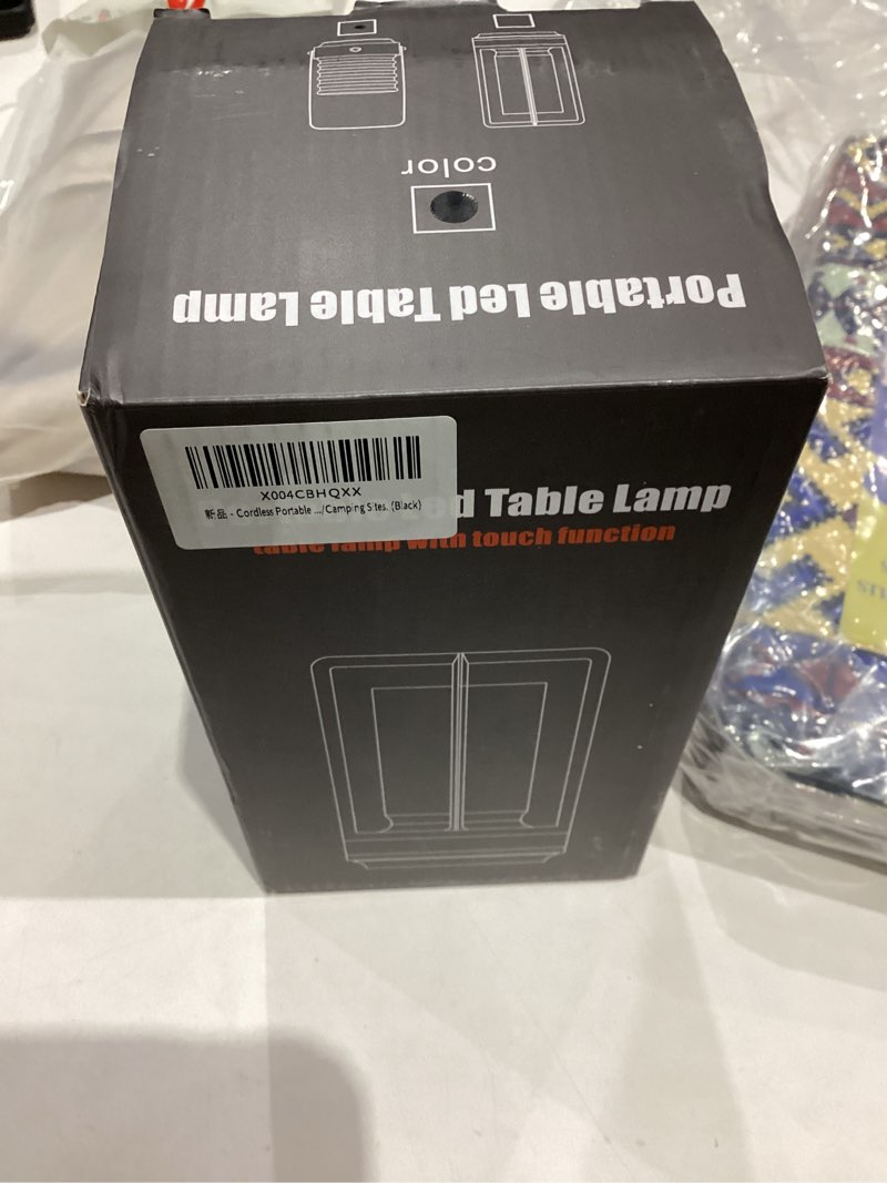 Condition photo showing New/Like New for Cordless Portable LED Table Lamp? Rechargeable Battery Operated Desk Lamp with Touch Sensor, Three-Level Dimmable Suitable for Bars/Cafes/Restaurants/Bedrooms/Camping Sites. (Silver)