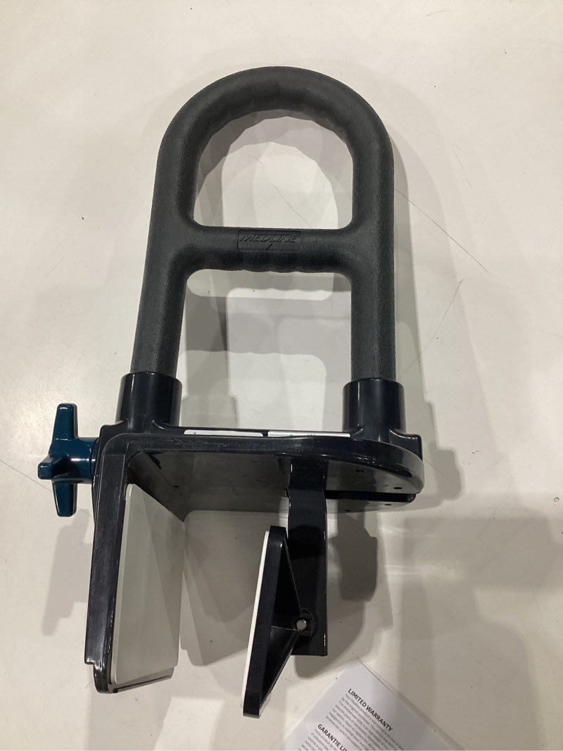 Condition photo showing New/Like New for medline deluxe plastic tub grab bar, microban protection, 250lb weight capacity, grey gray