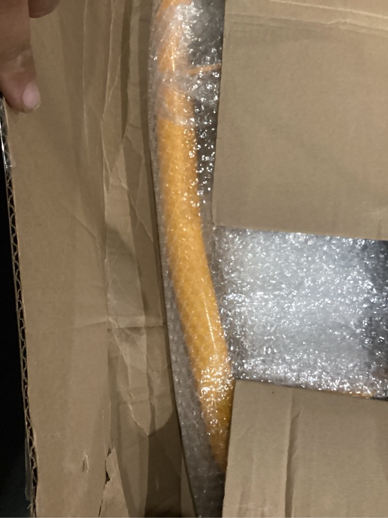 Condition photo showing As Is for 683-05155-4021 front bumper tube for cub cadet xt1 & xt2 series lawn tractors, replace 19a30020100 19a30020oem bumper asm-single tube for xt1 xt2 gt50 gt54 lt42 lt46 lt50 st54 gx54 lx46 lx50 st54