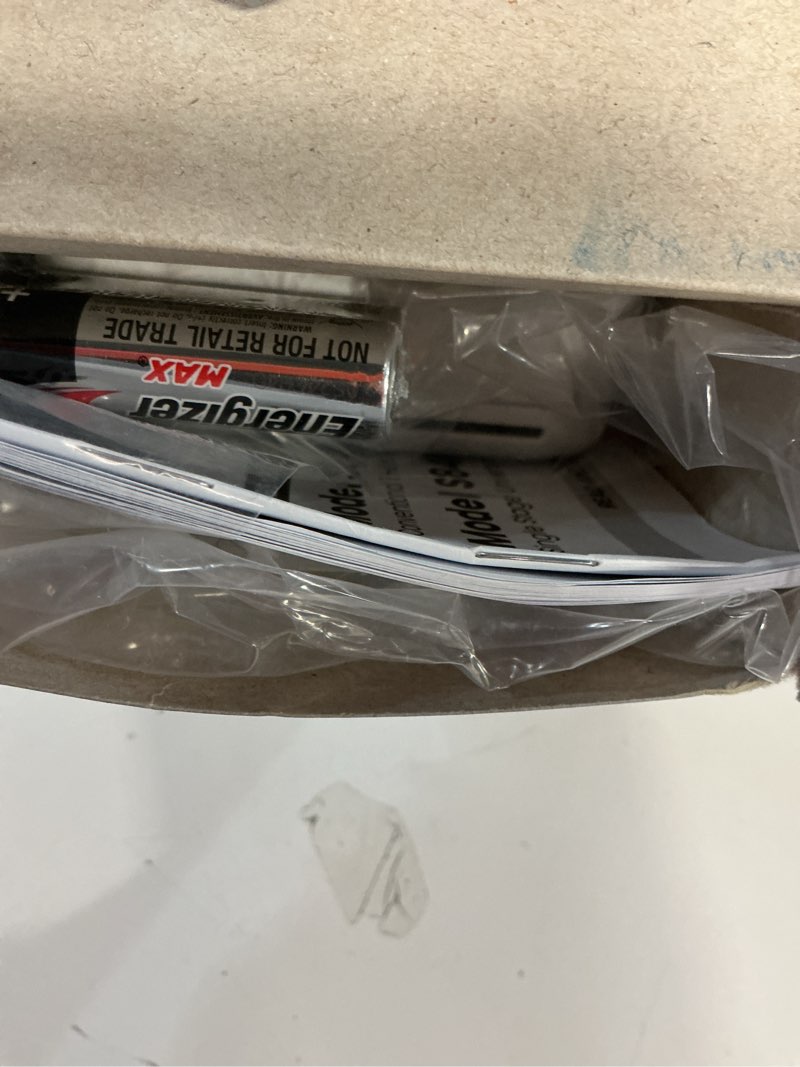 Condition photo showing New/Like New for AprilAire S84N1H1C Programmable Thermostat, Single-Stage 1 Heat/1 Cool with Capacitive Touch Interface and Color Graphical Display