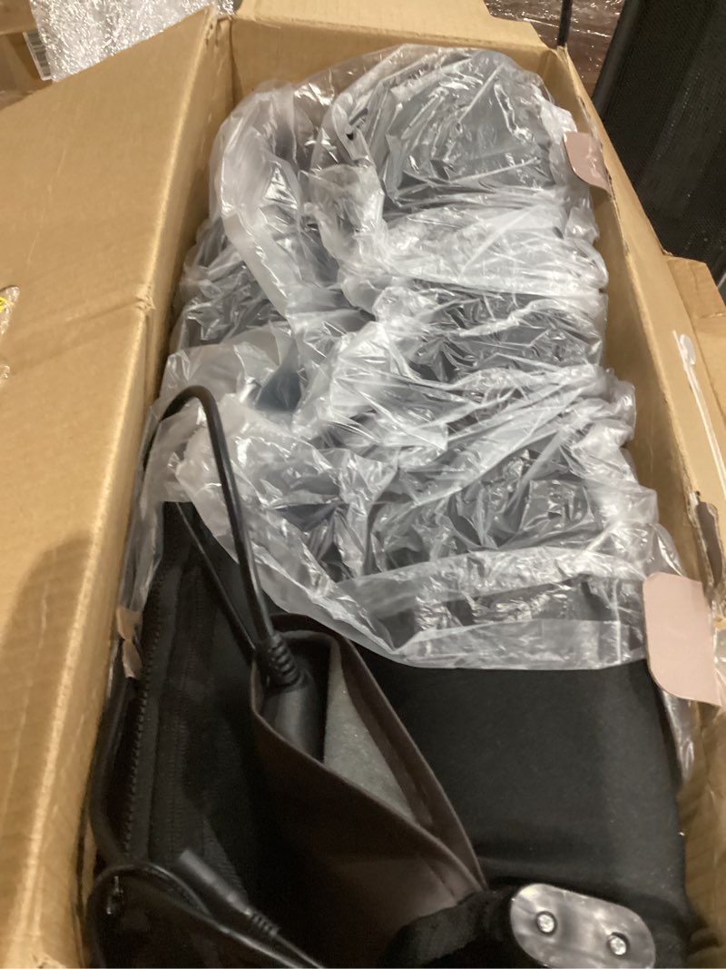 Condition photo showing As Is for Massage-Mat, Detachable Neck Massager, Full Body Vibration Heating, Massage Pad with 10 Vibrating Motors and 9 Speed Settings for Home Office Use, Brown