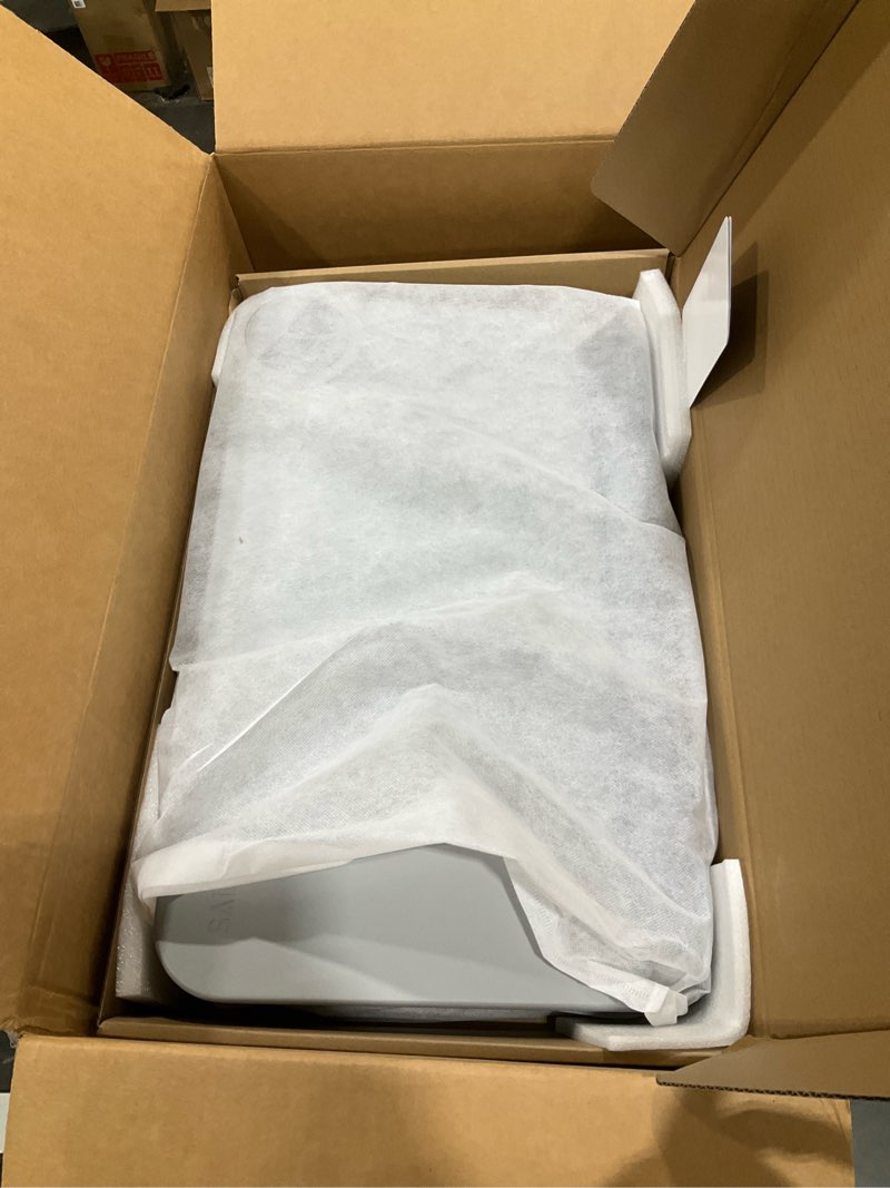 Condition photo showing Good Condition for SAIJI Laptop Lap Desk for Bed—Fits Up to 17" Laptops & MacBook,Lightweight Tray Table with Soft Leather Wrist Pad,Sturdy Phone/Tablet Holder, Laptop Stand with Cushion for Home Office/Gaming On Couch Light Gray