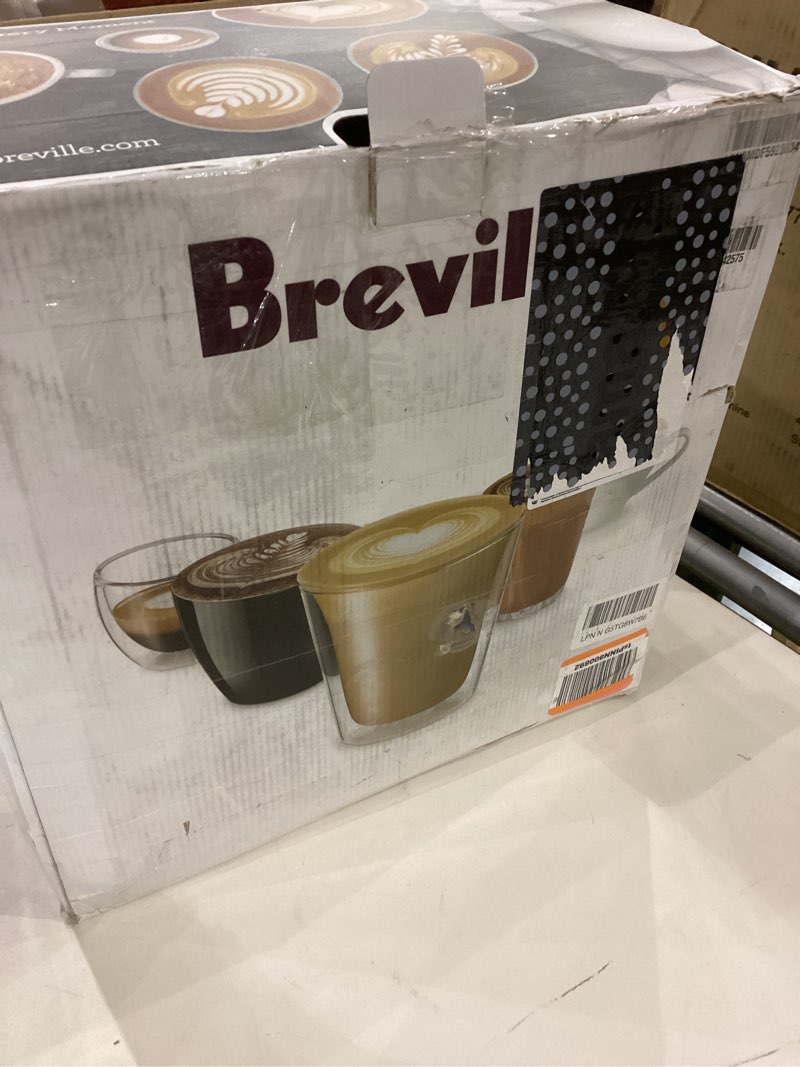 Condition photo showing As Is for Breville Bambino Plus Espresso Machine BES500BSS, Brushed Stainless Steel