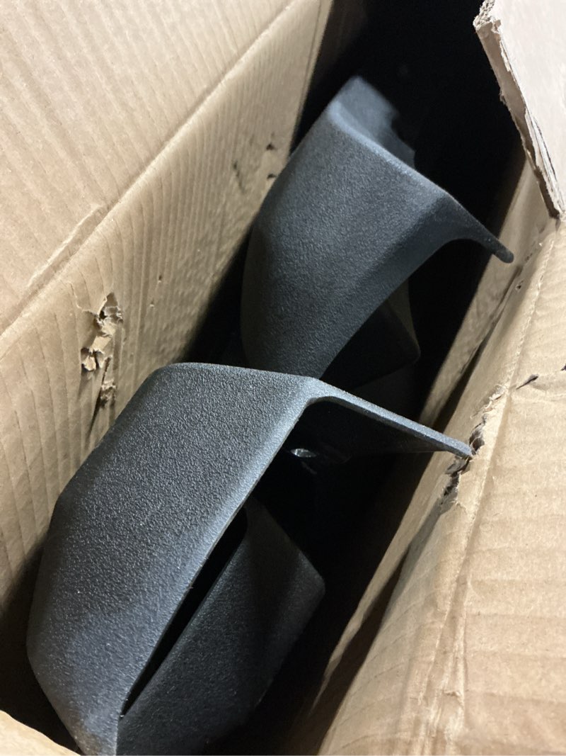 Condition photo showing Good Condition for tyger auto fender flare compatible with 2021-2026 ford bronco sport (not fit bronco suv), rough textured black paintable bolt-riveted style 4pc | tg-ff8f5037