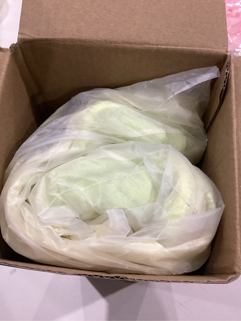 Condition photo showing As Is for Quilted Puffer Tote Bag for Women - Large Crossbody Bag, Lightweight Nylon Puffy Carryall Hobo Puff Shoulder Bag Light Green Medium