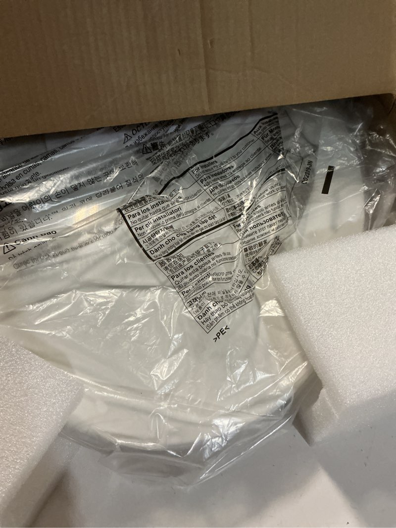 Condition photo showing Good Condition for KOHLER 10349-0 PureWarmth Heated Elongated Toilet Seat, Soft Close Toilet Seat, Quiet-Close, Slow Close, Night Light, White Elongated White