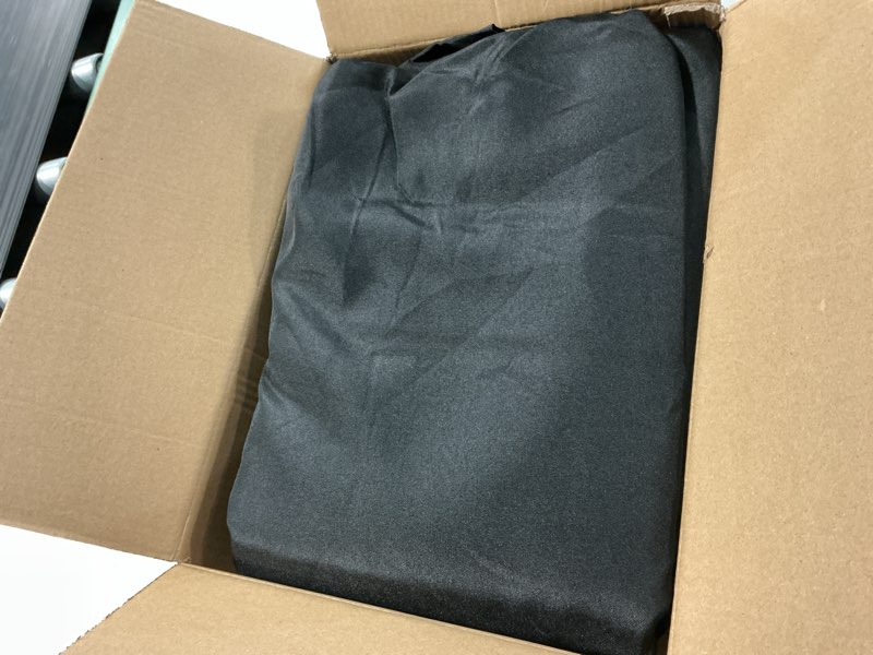 Condition photo showing Good Condition for holidayideas 34x34 inch black craft shows restaurant fitted tablecloth 4pcs | wrinkle resistant table covers; bulk quantity pack for professional trade exhibition displays or vendor booths black 34"w x 34"l (pack of 4)