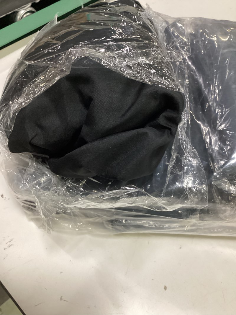 Condition photo showing Good Condition for fivenl 8 pack round tablecloth 90 inch round table covers bulk washable polyester fabric round table clothes for wedding party reception banquet buffet restaurant (black, 90 inch) 90 inch round black 8