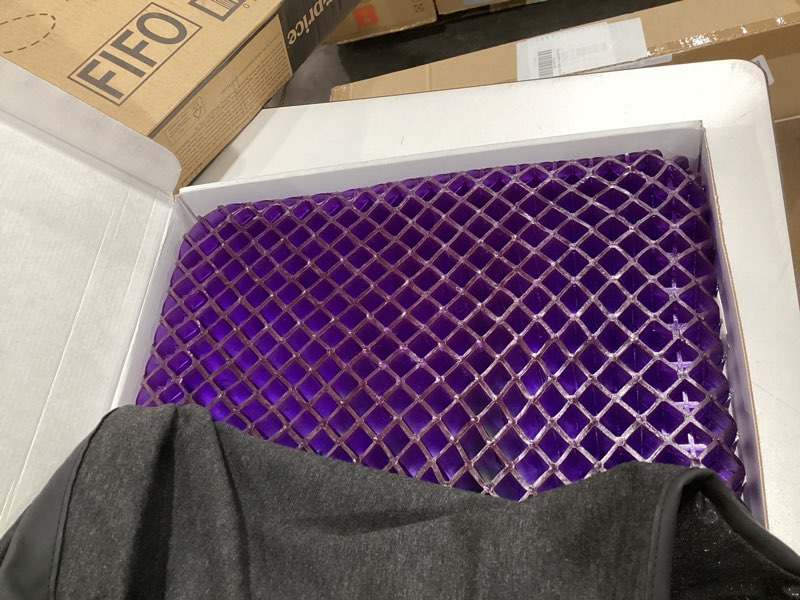 Condition photo showing Good Condition for Purple Royal Seat Cushion - Seat Cushion for The Car Or Office Chair - Temperature Neutral Grid