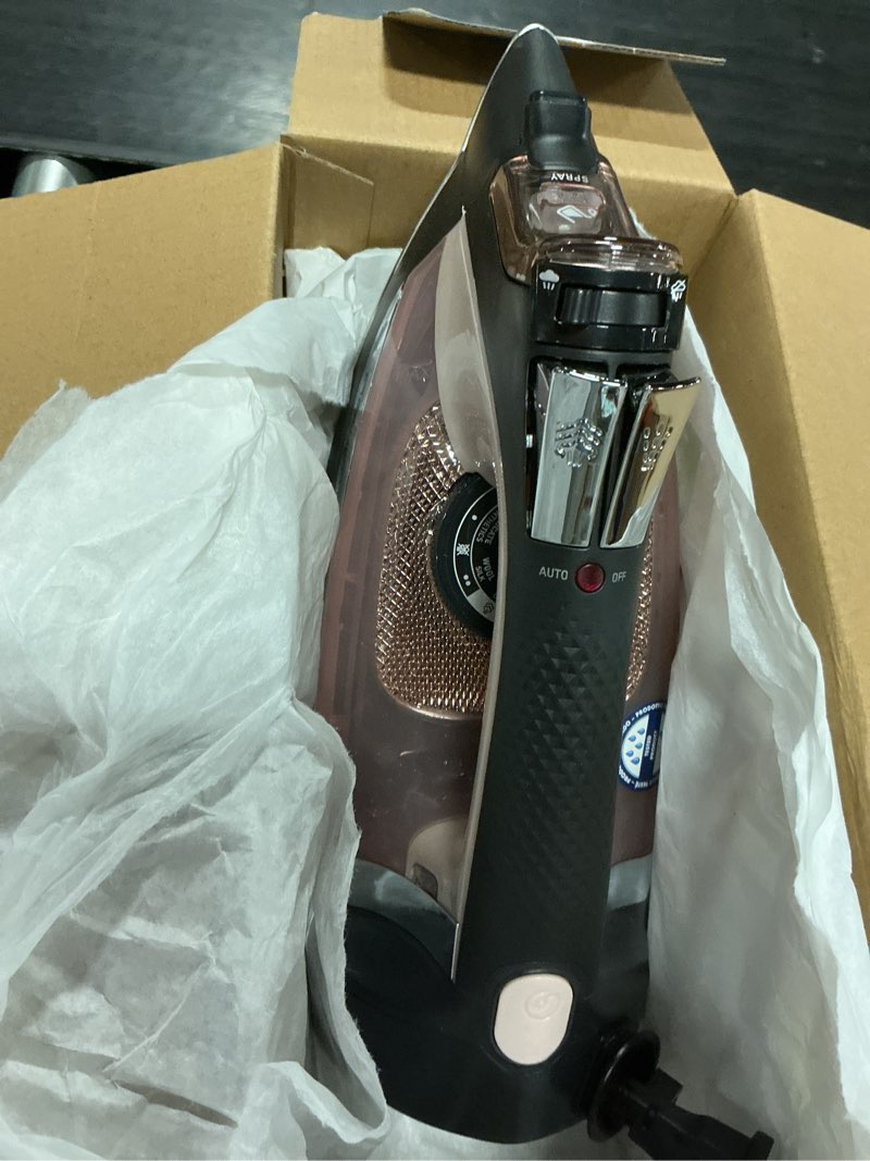 Condition photo showing Good Condition for rowenta accesssteam cordreel steam iron for clothes, anti-drip protection, clothes iron with steamer, dw2459u1 large cordreel iron - steam diffusion