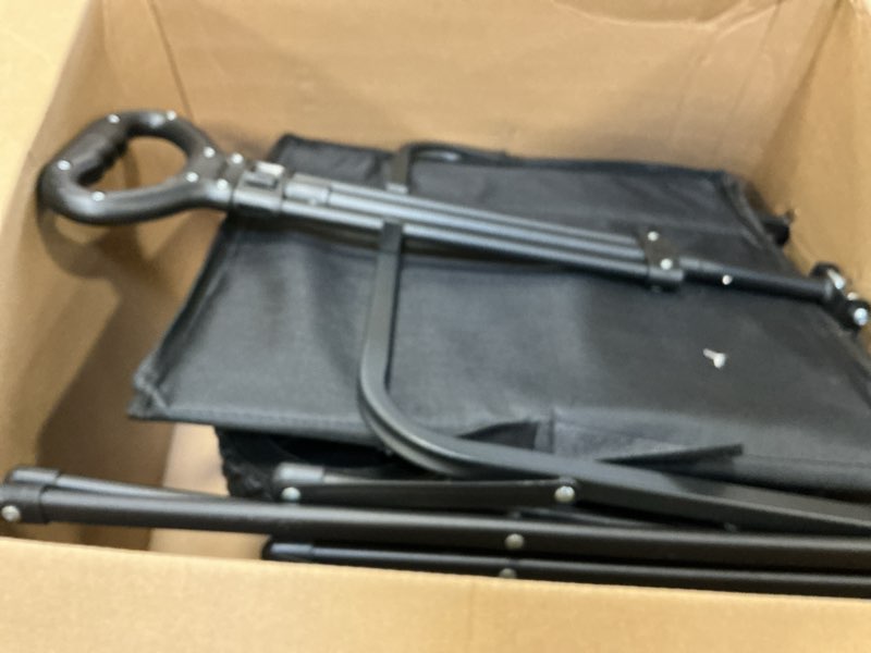 Condition photo showing Good Condition for Small Folding Hand Truck Dolly with 2 Wheels, Lightweight Aluminum Foldable Luggage Cart, Collapsible Cart Portable Dolly for Airport Travel Moving Use