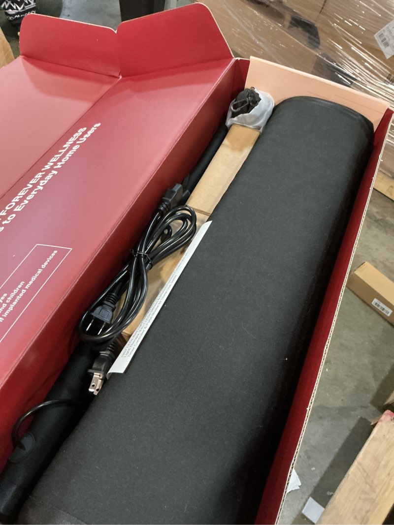 Condition photo showing Good Condition for full body red light therapy mat with 3207 leds, 3-in-1 660nm & 850nm tpu infrared light blanket, 74.8" x 36" foldable therapy pad with timer controller pulse modes for home use 260w 74.8"x36"