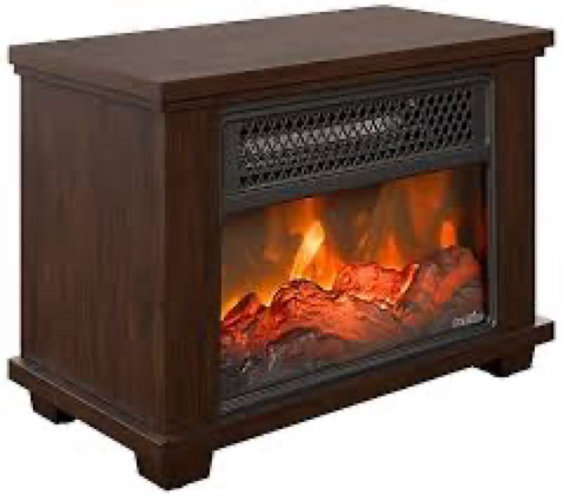 duraflame tabletop stove heater cherry