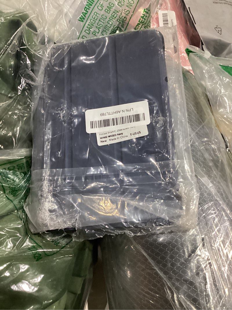Condition photo showing As Is for ProCase Smart Case for iPad mini 7 A17 Pro 2024/iPad Mini 6 2021 8.3 Inch iPad mini 7th/6th Gen Case, Hard Back Cover for iPad mini 8.3" 7th Gen A2995/A2996/A2993/6th Gen A2567 A2568 A2569 -Navy