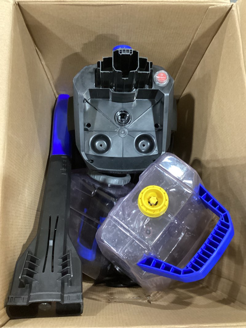 Condition photo showing As Is for bissell turboclean pet xl upright carpet cleaner, upholstery tough stain tool & formula included, 3746