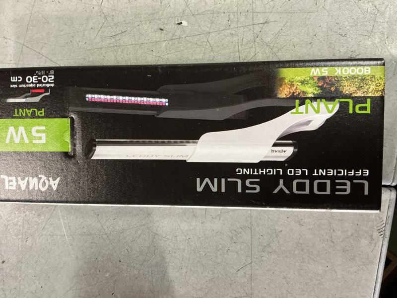 Condition photo showing New/Like New for Aquael Leddy Slim 5W Sunny 20-30cm Complete Light Unit