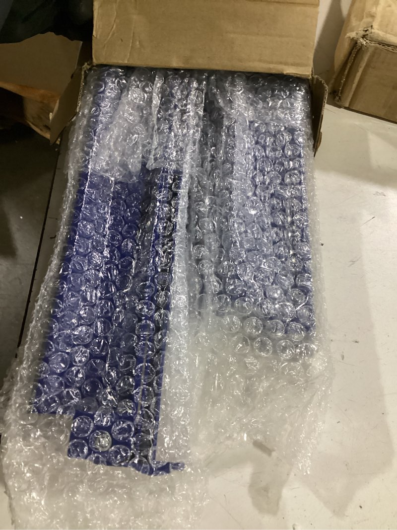 Condition photo showing Good Condition for 4 pcs 18.7 inch dark blue acrylic mahjong tile racks with pushers for game night american mahjong racks tile set for mah jong lovers and beginners