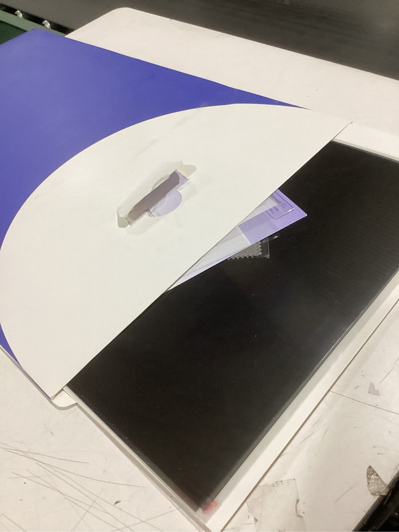 Condition photo showing Good Condition for [2-pack] 27 inch privacy screen for computer monitor 16:9 aspect ratio, eye protection anti blue light glare shield, 27inch removable black blackout anti spy desktop security private filter 27''(16:9)