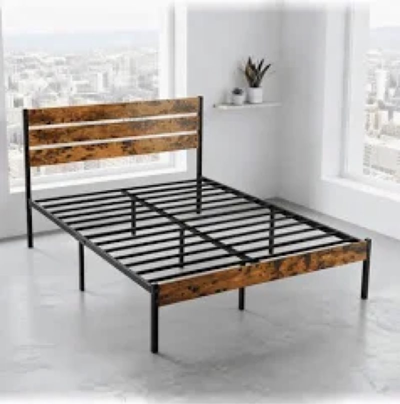 Bed frame queen size BF-WT01V2-Q