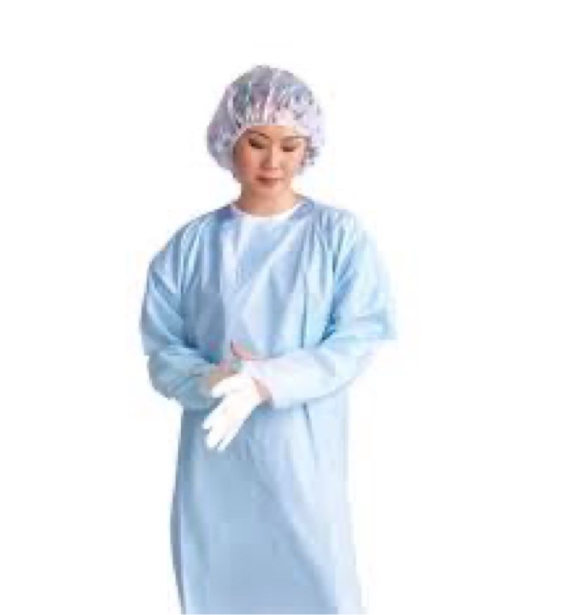 THUMBS UP® POLYETHYLENE GOWNS(size:LARGE)5  pack)