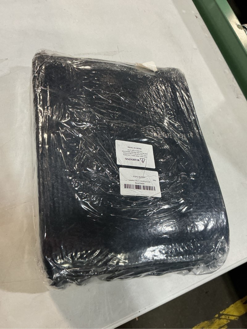 Condition photo showing New/Like New for Quntue Rugs for Living Room 6x9, Soft Shaggy Modern Shag Black Area Rug for Bedroom, Upgrade Non-Sli