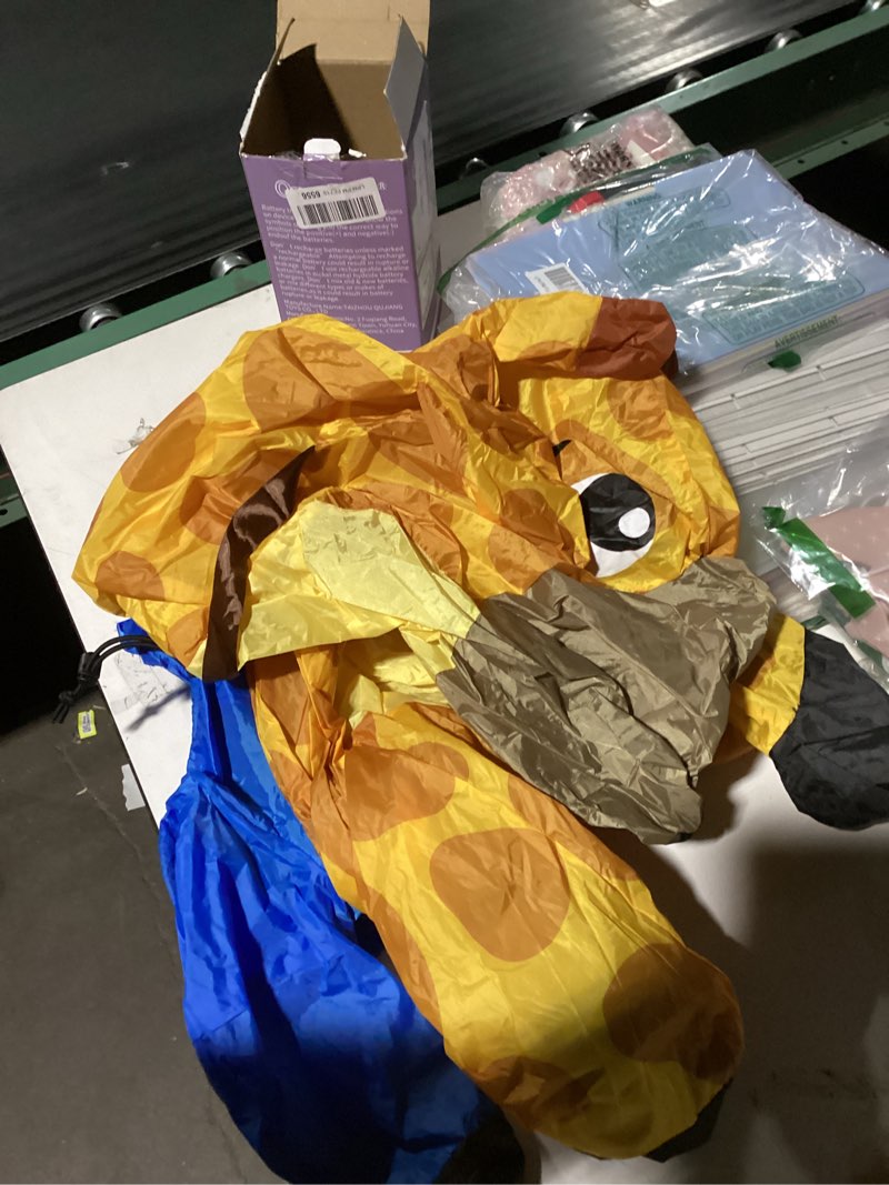 Condition photo showing Good Condition for One Casa Blow Up Costume,Inflatable Costumes for Kids,Ride On Giraffe Costume,Halloween Costumes for Girls/Boys 7-10YRS