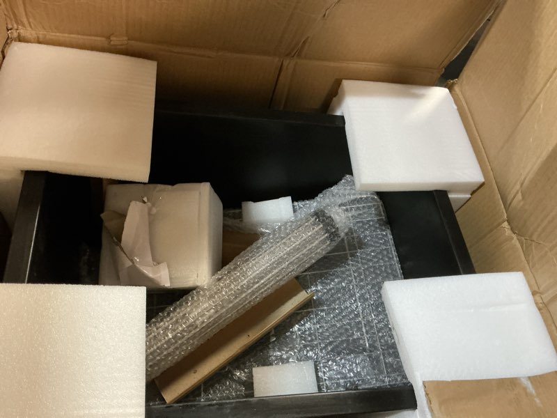 Condition photo showing Good Condition for Sarlai Black 24 Inch Undermount Laundry Sink Granite Composite - 12 Inch Deep Utility Laundry Sink 24x18 Matte Black Granite Kitchen Sinks Undermount Quartz Classic Under Counter Single Bowl Basin Black 24"x18"